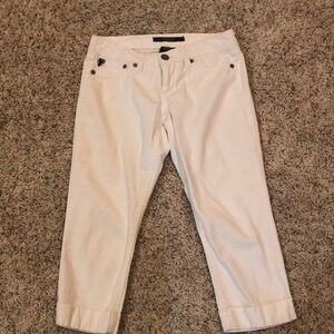 Domaine Brand Jeans White Capris